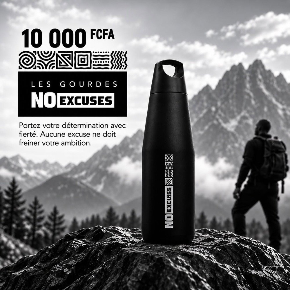 Gourde No Excuses — 10 000 FCFA
